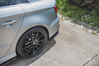 Splitters laterales traseros V.2 Audi S3 Berlina / Sedán 8V Facelift