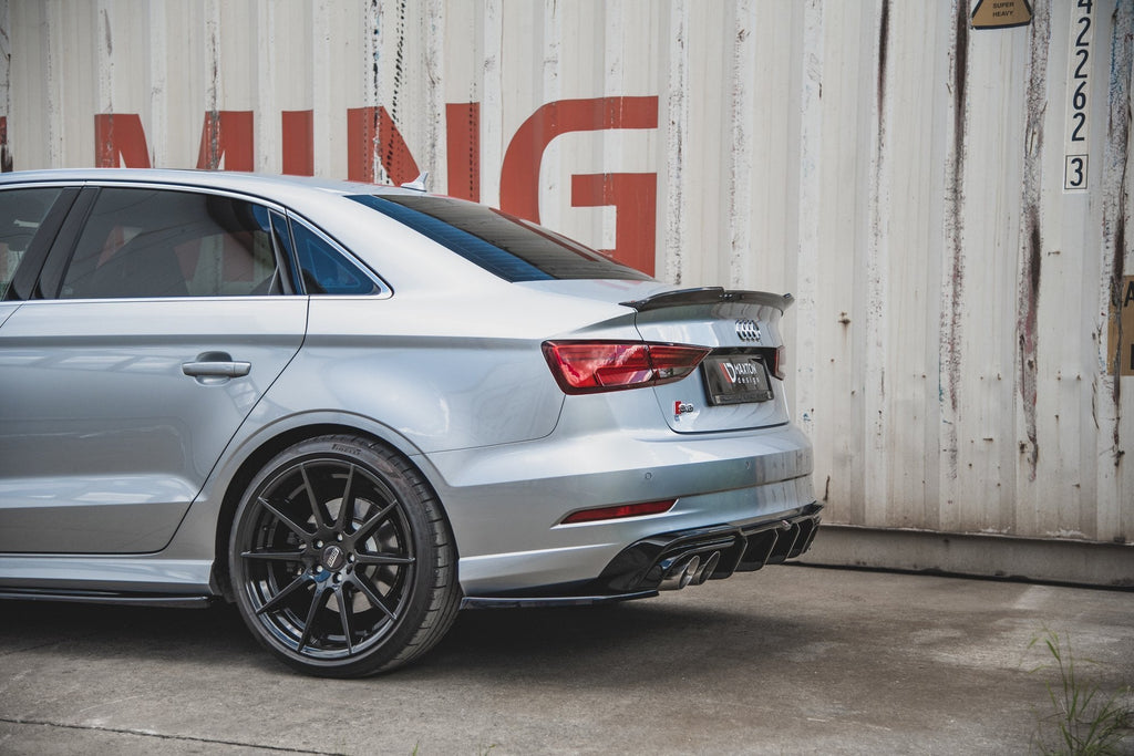 Splitters laterales traseros V.2 Audi S3 Berlina / Sedán 8V Facelift