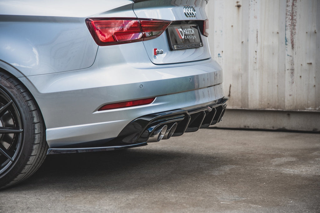 Splitters laterales traseros V.2 Audi S3 Berlina / Sedán 8V Facelift