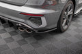 Splitters laterales traseros V.2 Audi S3 Berlina / Sedán 8Y