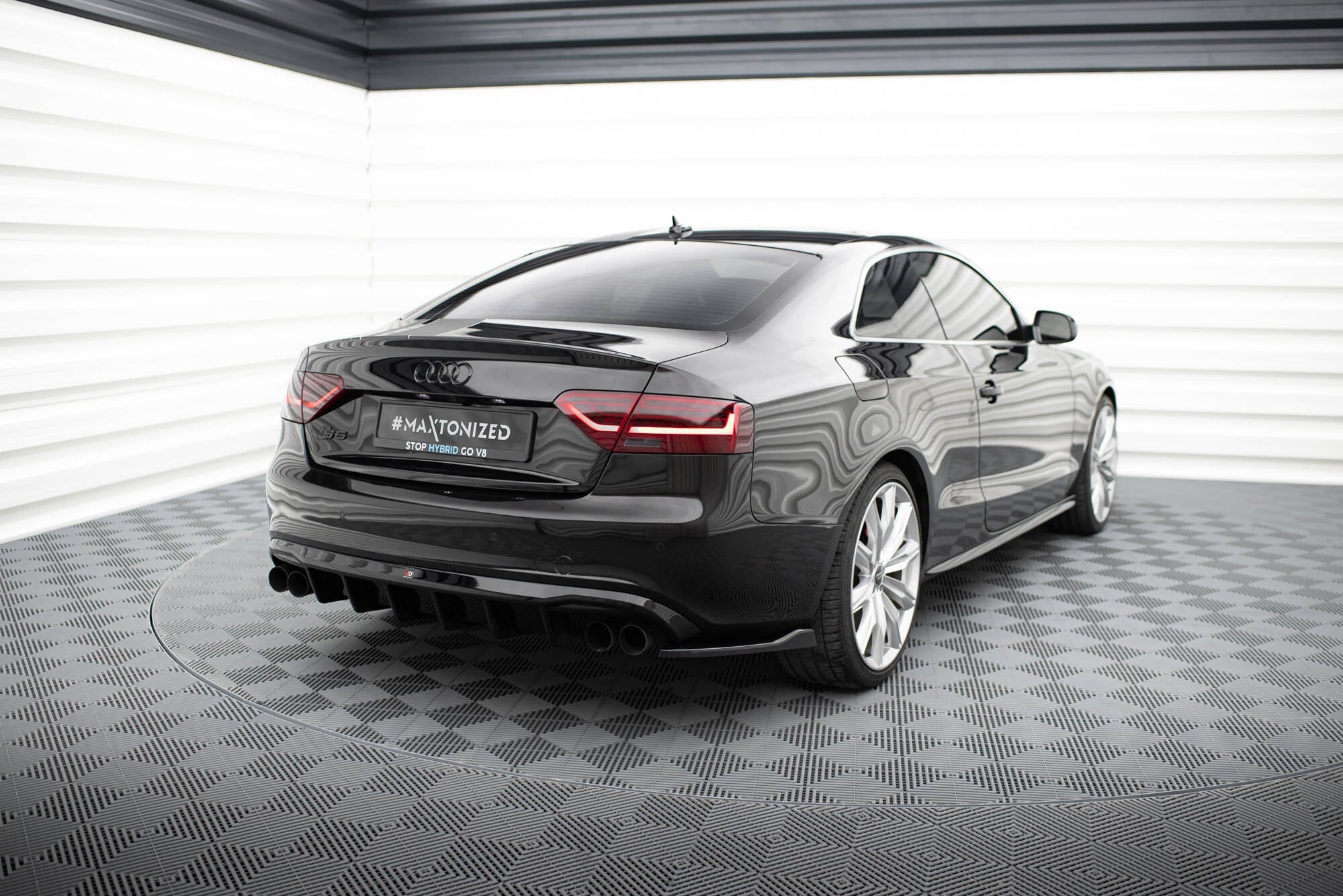 Splitters laterales traseros V.2 Audi S5 / A5 S-Line Coupé / Cabrio 8T