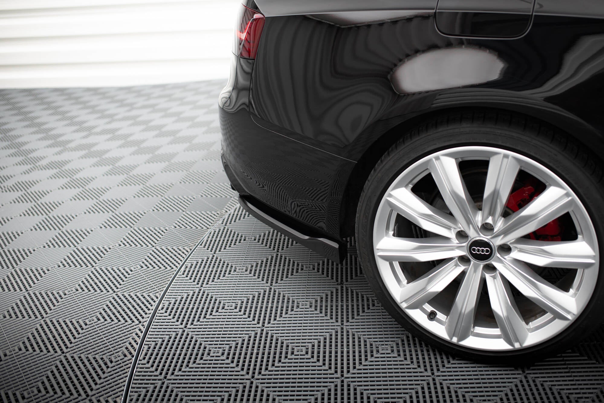 Splitters laterales traseros V.2 Audi S5 / A5 S-Line Coupé / Cabrio 8T