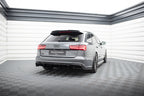 Splitters laterales traseros V.2 Audi S6 / A6 S-Line / A6 C7 Facelift