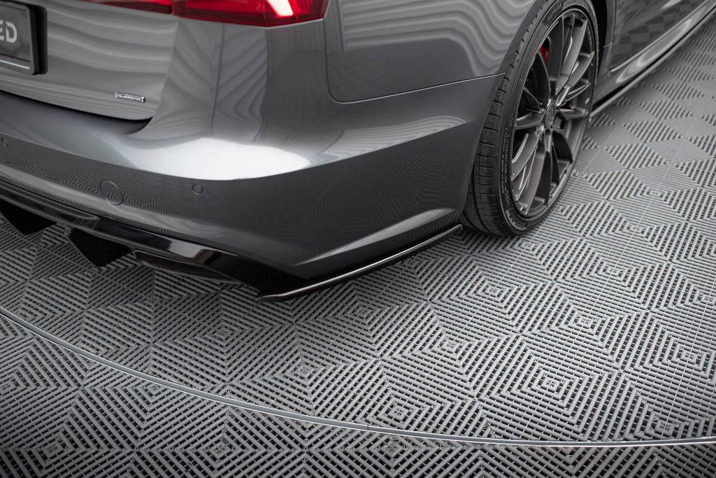Splitters laterales traseros V.2 Audi S6 / A6 S-Line / A6 C7 Facelift