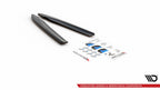 Splitters laterales traseros V.2 Audi S8 D4 Facelift