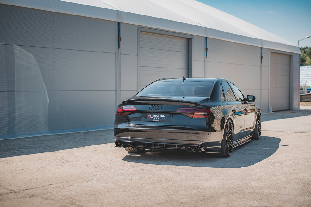 Splitters laterales traseros V.2 Audi S8 D4 Facelift