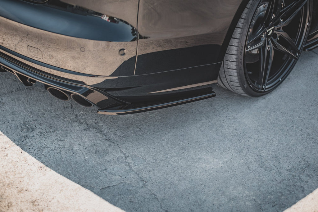 Splitters laterales traseros V.2 Audi S8 D4 Facelift