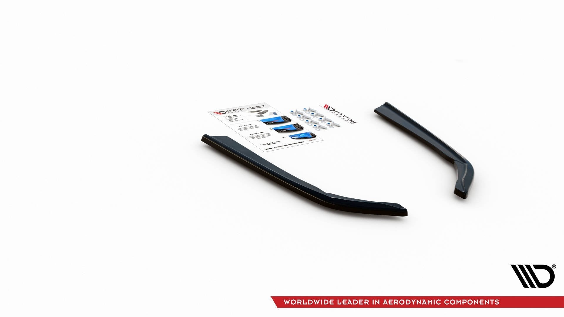 Splitters laterales traseros V.2 BMW Serie 3 G20 / G21 M-Pack