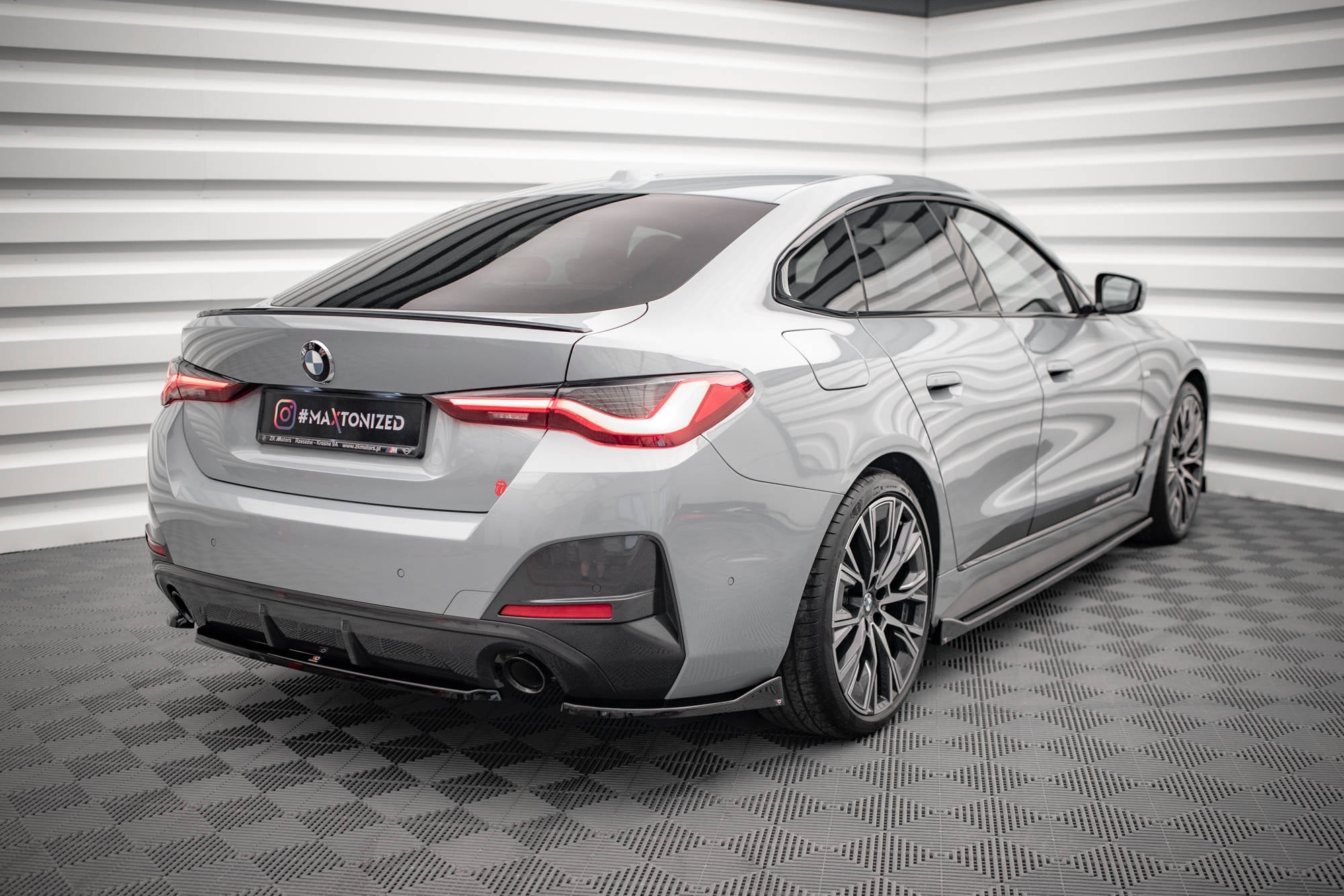 Splitters laterales traseros V.2 BMW Serie 4 Gran Coupé M-Pack G26