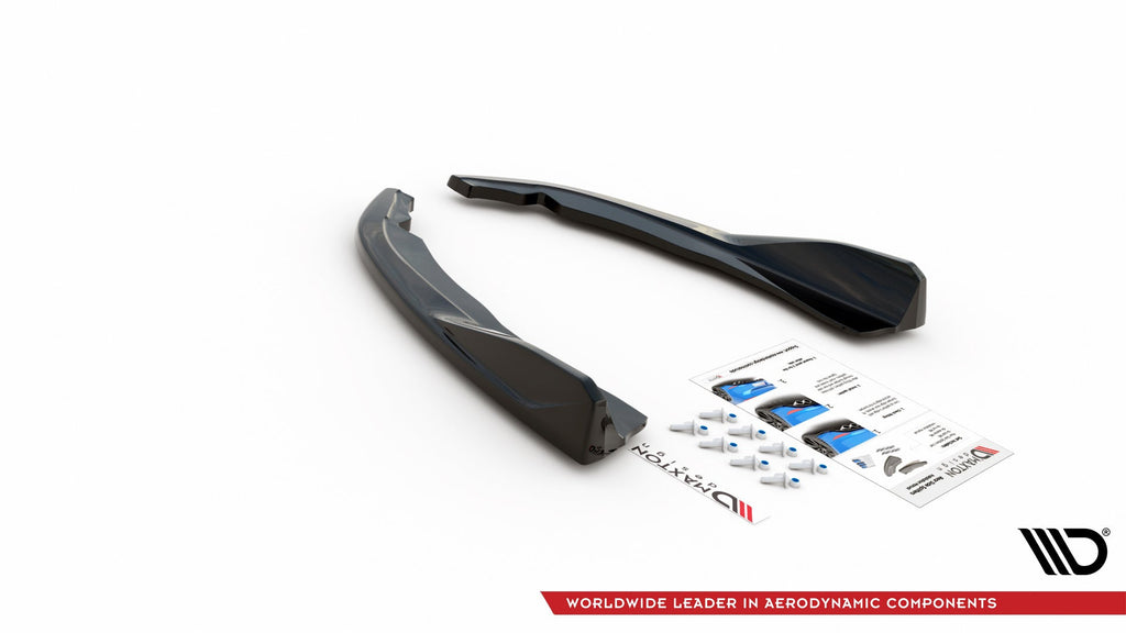 Splitters laterales traseros V.2 BMW Serie 4 M-Pack G22 / G23 / G22 Facelift / G23 Facelift