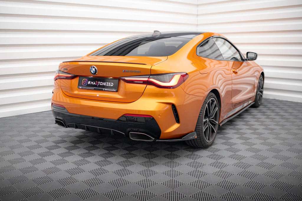 Rear Side Splitters V.2 BMW 4 Series M440i G22 / G23 / G22 Facelift / G23 Facelift