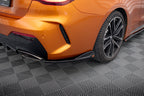 Rear Side Splitters V.2 BMW 4 Series M440i G22 / G23 / G22 Facelift / G23 Facelift