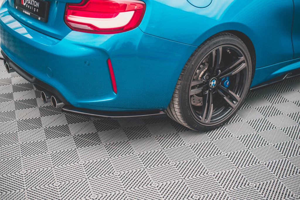 Splitters laterales traseros V.2 BMW M2 F87