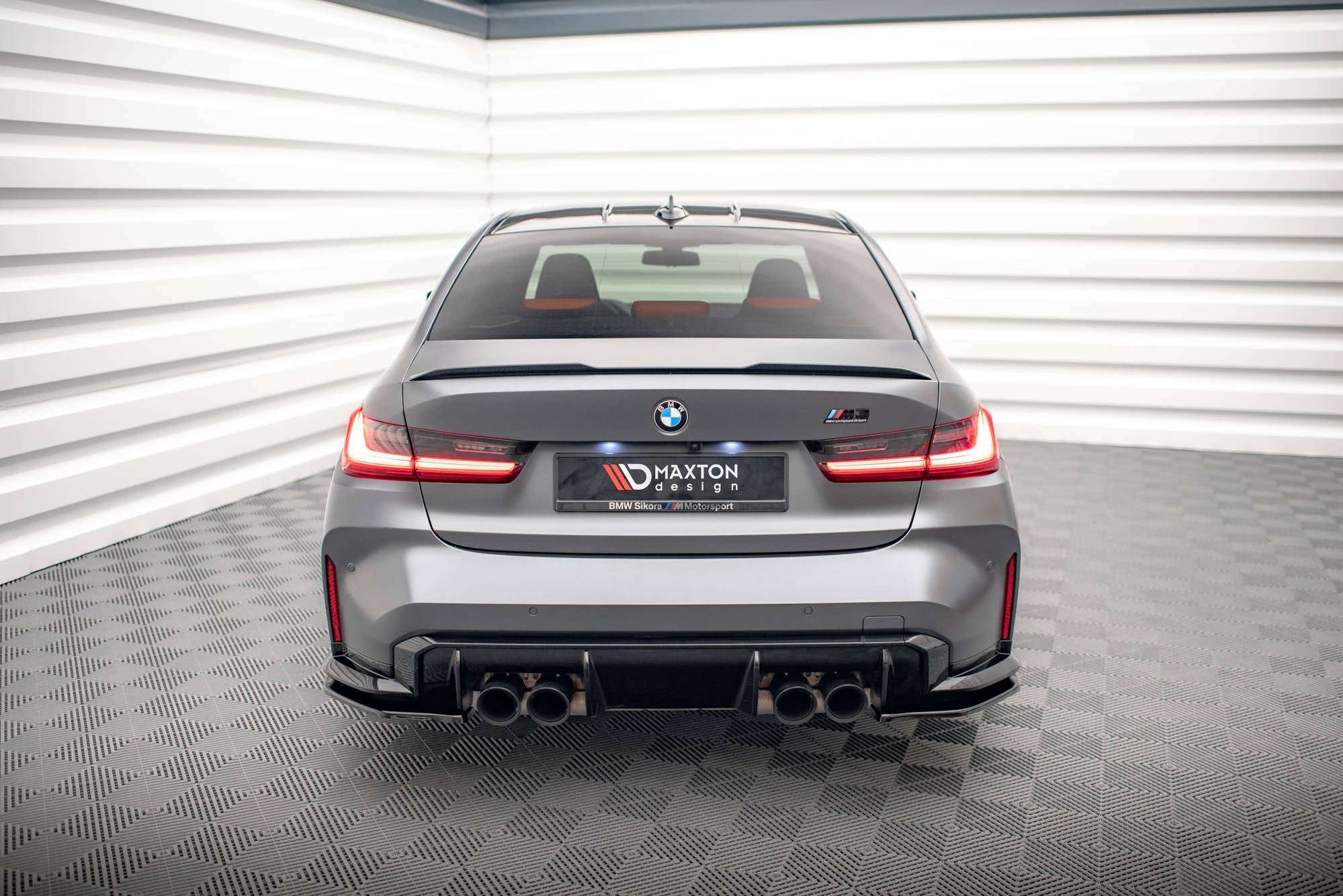 Splitters laterales traseros V.2 BMW M3 Berlina / Sedán / Touring G80 / G81