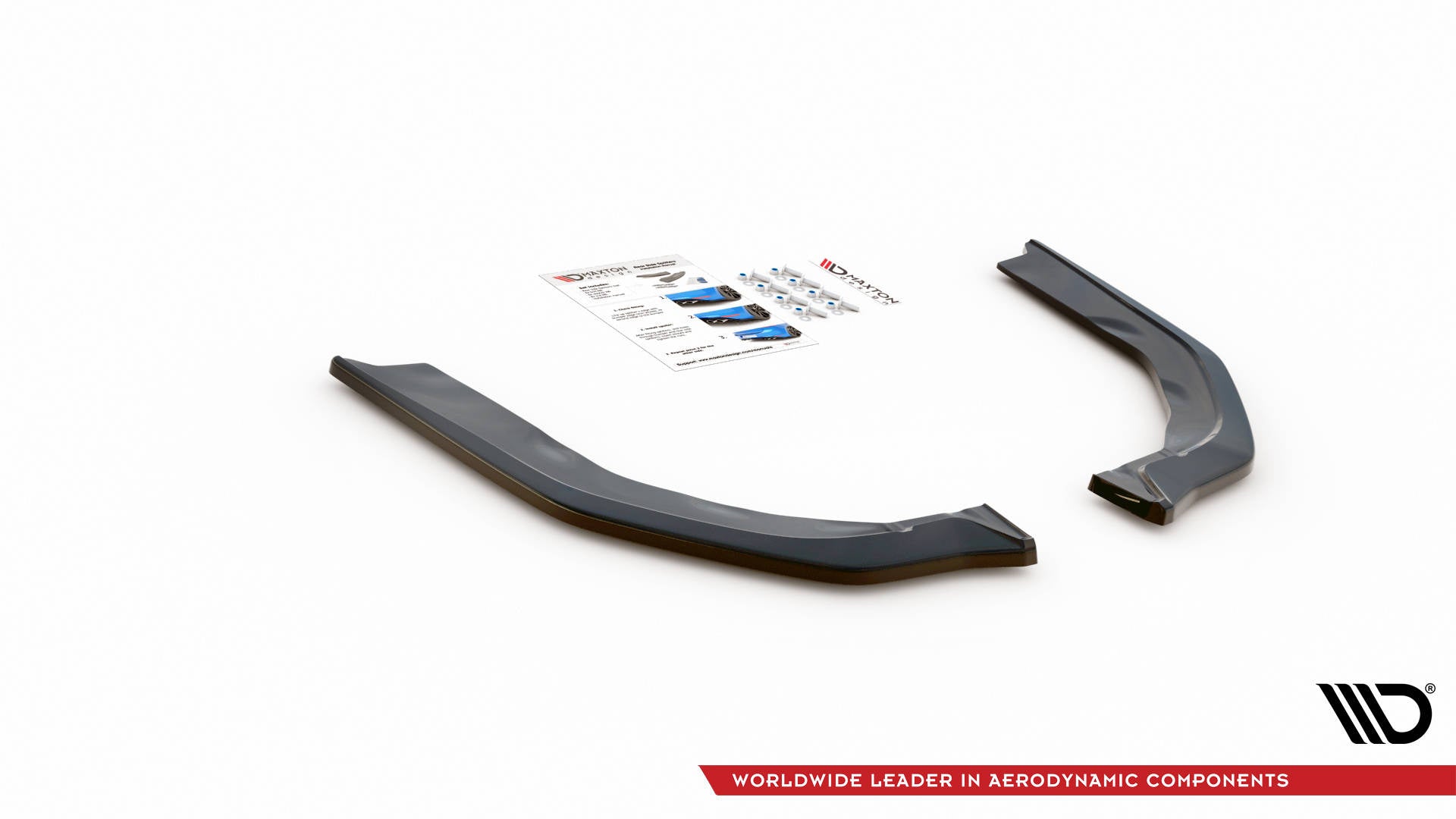 Splitters laterales traseros V.2 BMW M3 Berlina / Sedán / Touring G80 / G81