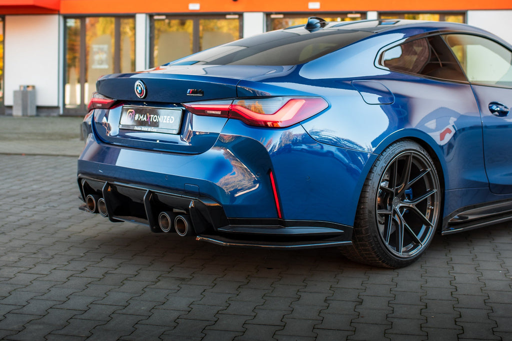 Splitters laterales traseros V.2 BMW M4 G82 / G83 Facelift