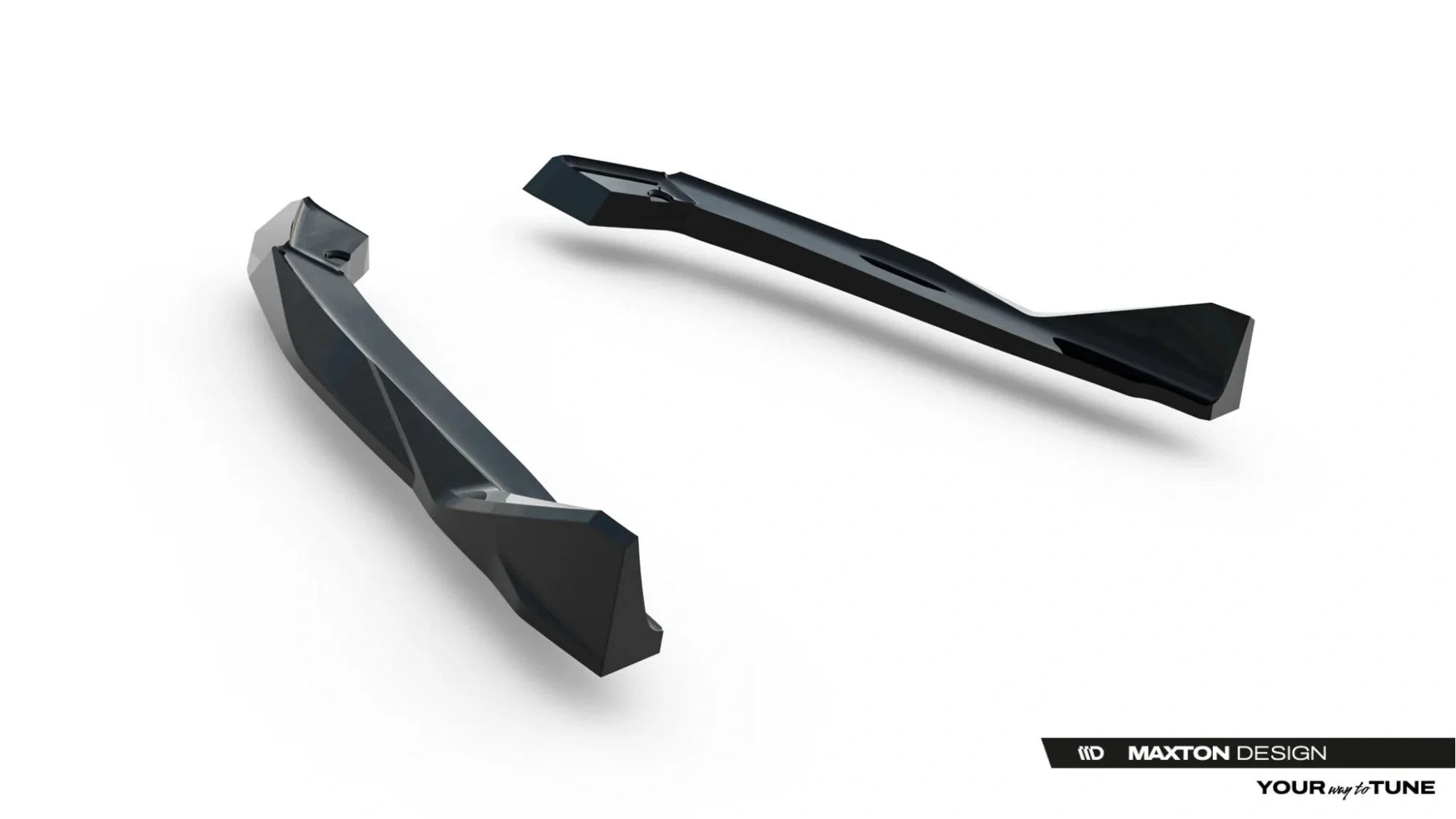 Splitters laterales traseros V.2 BMW M5 F90 Facelift