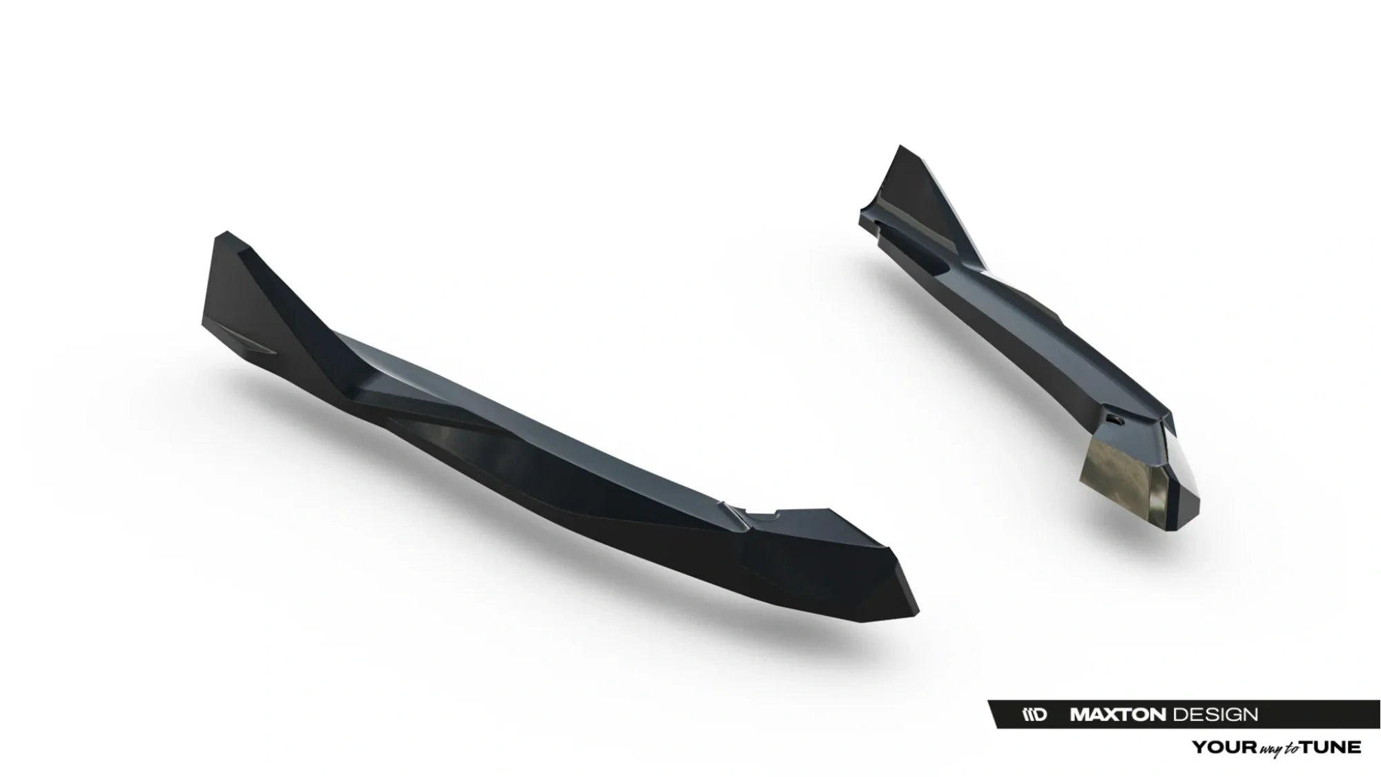 Splitters laterales traseros V.2 BMW M5 F90 Facelift