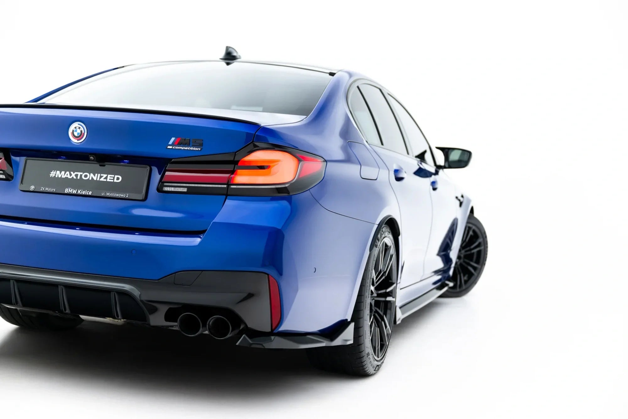 Splitters laterales traseros V.2 BMW M5 F90 Facelift