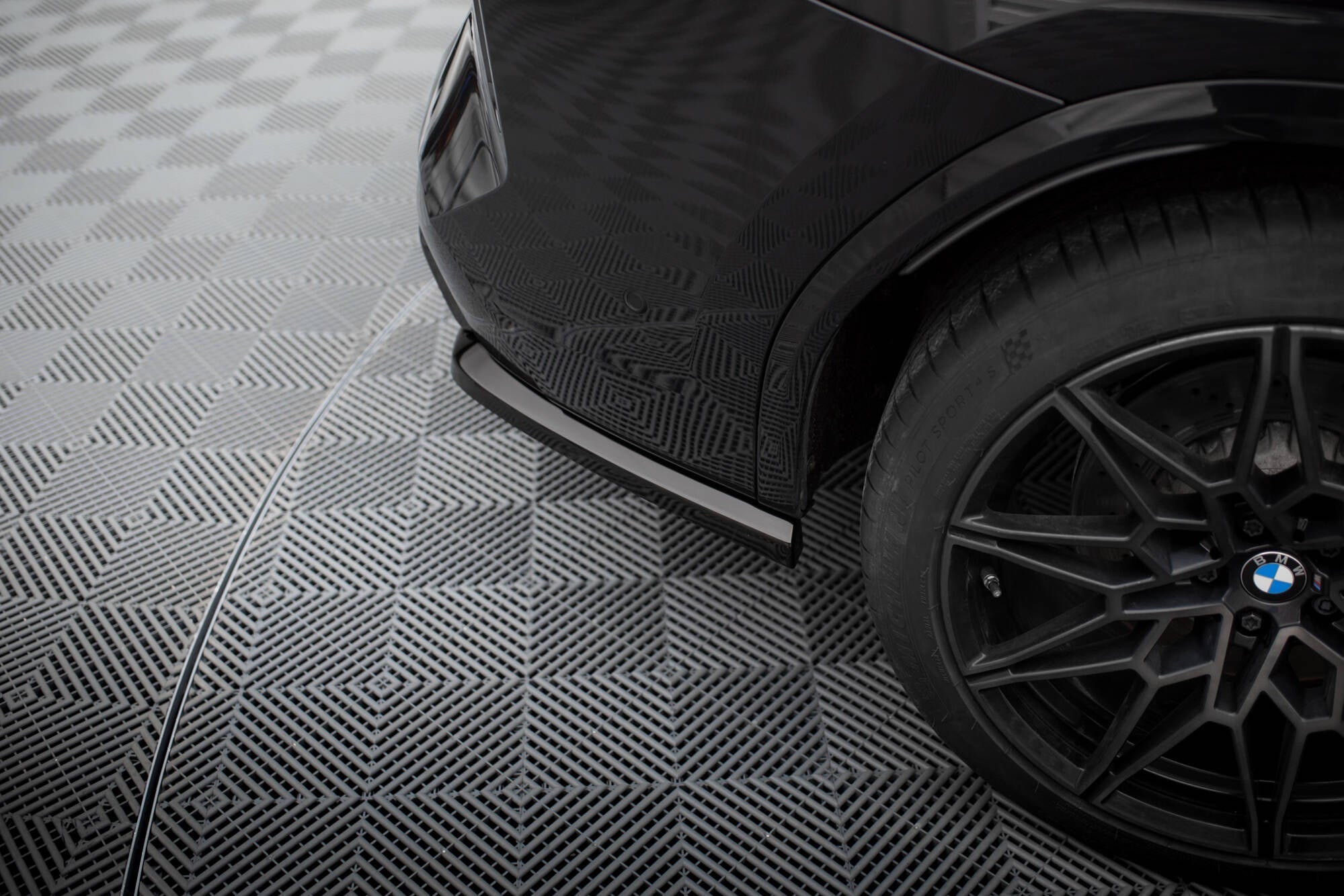 Splitters laterales traseros V.2 BMW X3 M F97 / F97 Facelift