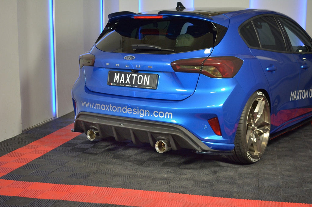 Splitters laterales traseros V2 DO añadido V1 Ford Focus Hatchback ST-Line