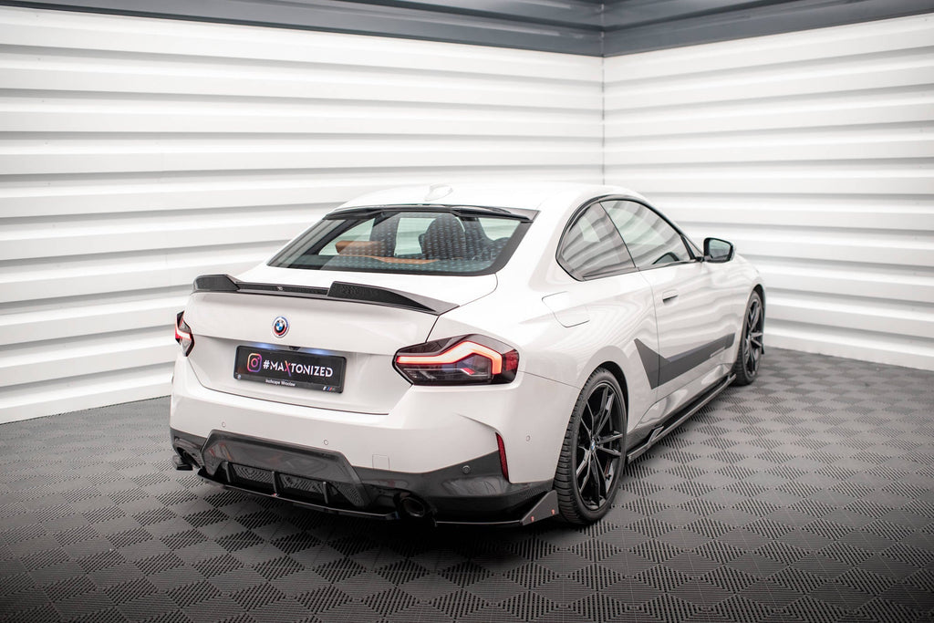 Rear Side Splitters V.2 + Flaps BMW 2 Series Coupe M-Pack G42