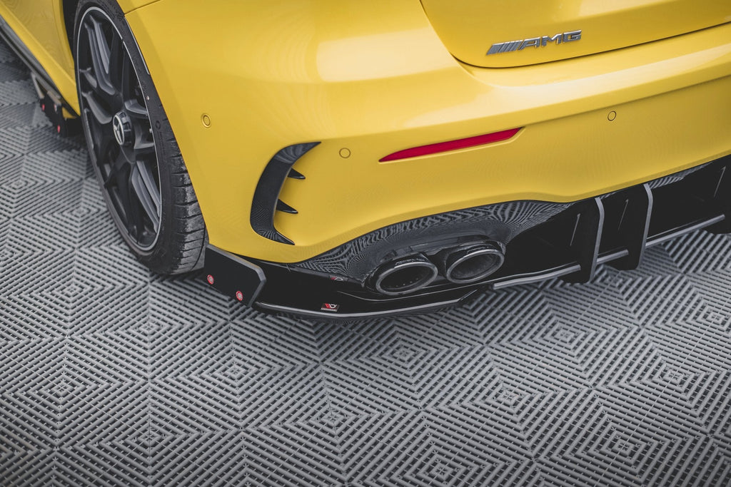 Rear side splitters V.2 + Flaps Mercedes-AMG A 45 S Aero Pack W177