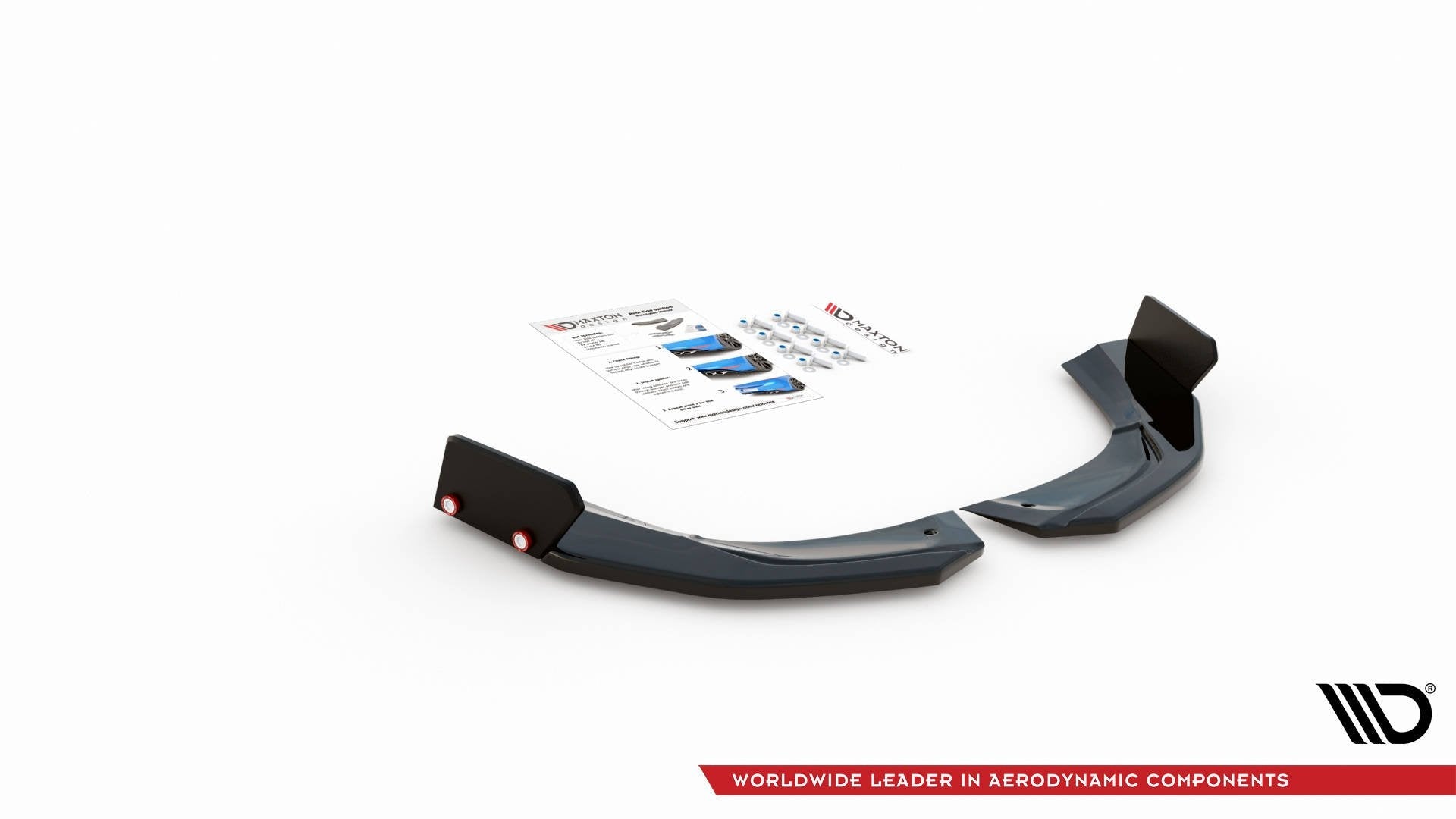 Splitters laterales traseros V.2 + Flaps Mercedes-AMG A 45 S Aero Pack W177