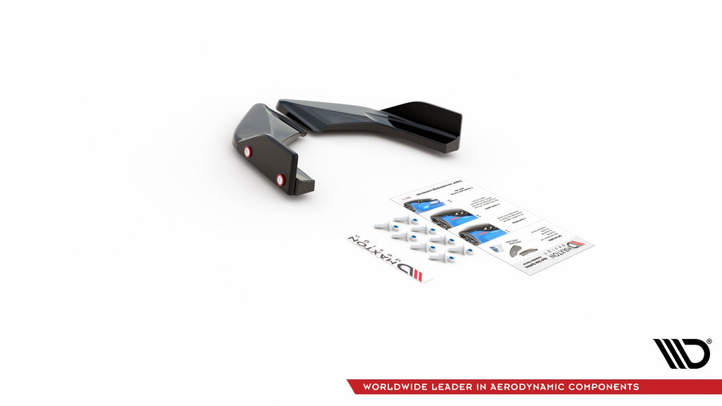 Splitters laterales traseros V.2 + Flaps Volkswagen Golf GTI / GTE Mk8