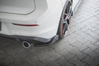 Splitters laterales traseros V.2 + Flaps Volkswagen Golf GTI / GTE Mk8