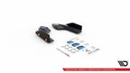 Splitters laterales traseros V.2 + Flaps Volkswagen Golf R Hatchback Mk8
