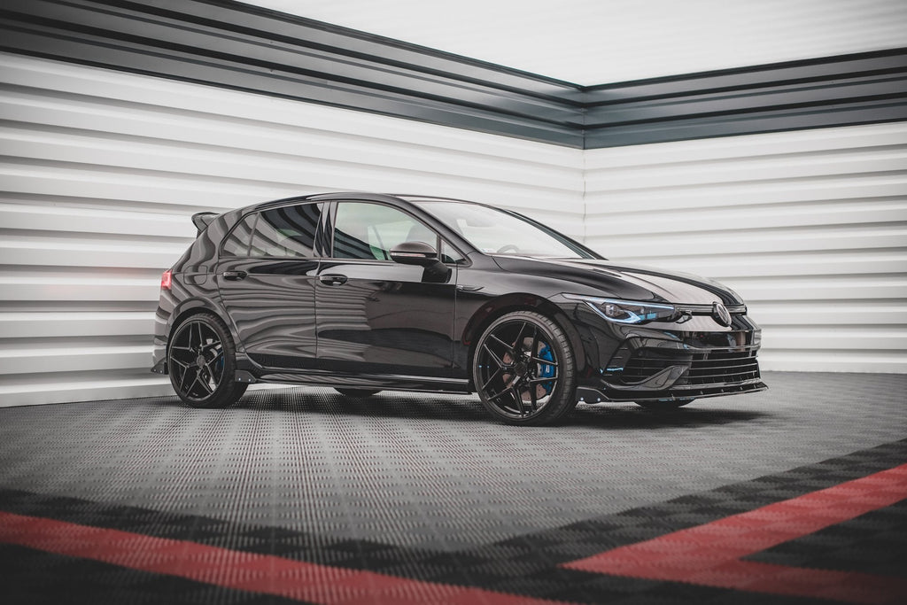 Splitters laterales traseros V.2 + Flaps Volkswagen Golf R Hatchback Mk8