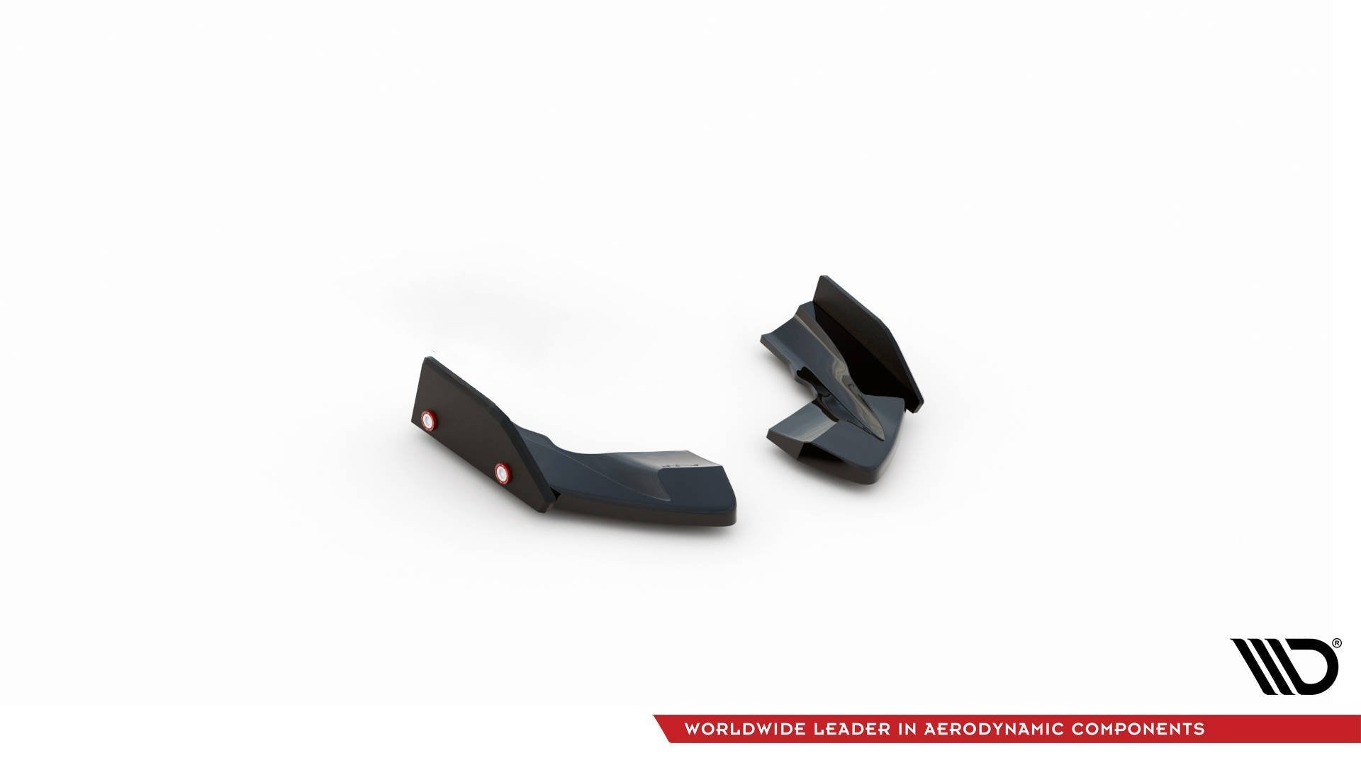 Splitters laterales traseros V.2 + Flaps Volkswagen Golf R Hatchback Mk8 Facelift