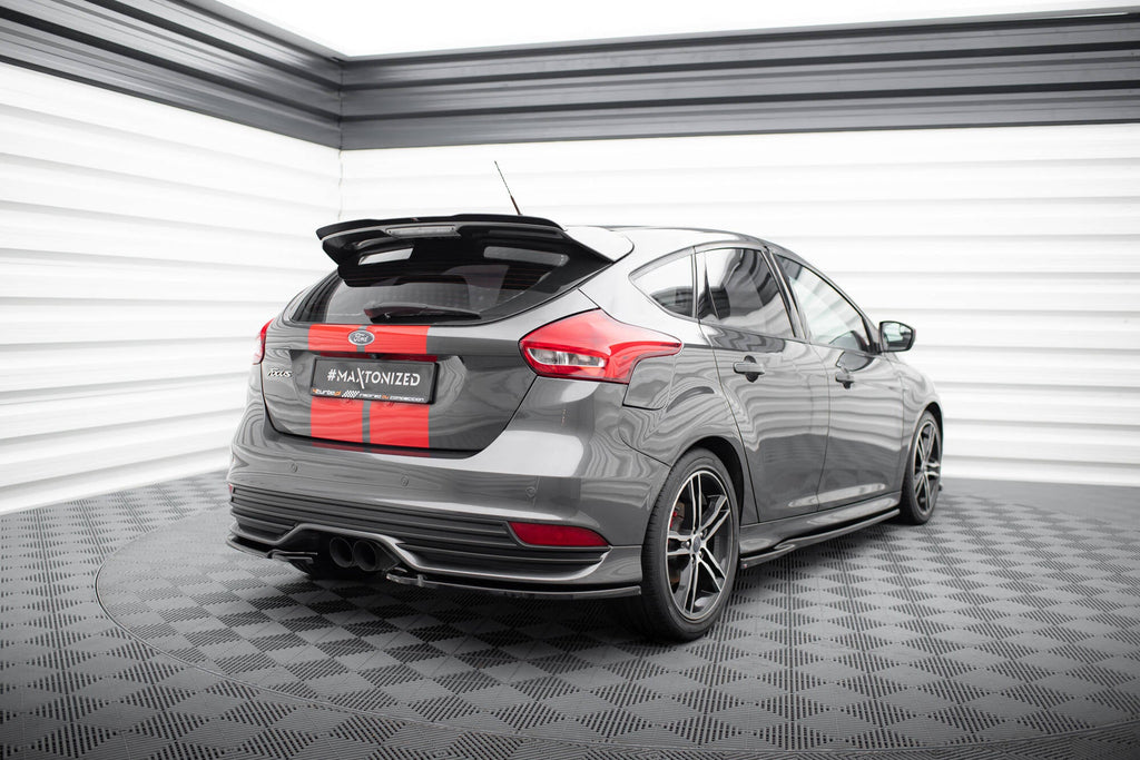 Splitters laterales traseros V.2 Ford Focus ST Mk3 Facelift