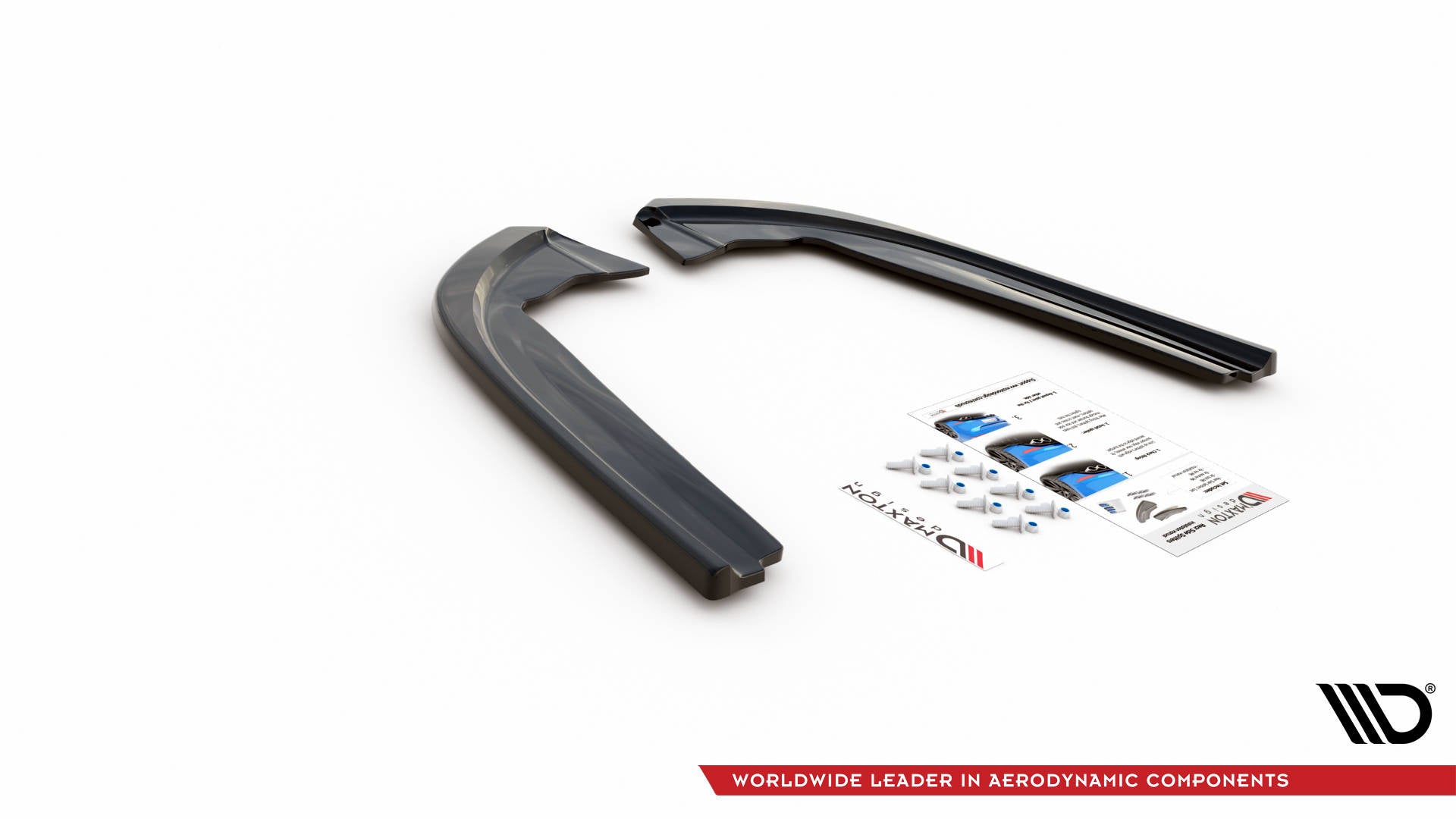 Splitters laterales traseros V.2 Ford Mondeo ST-Line Mk5 Facelift