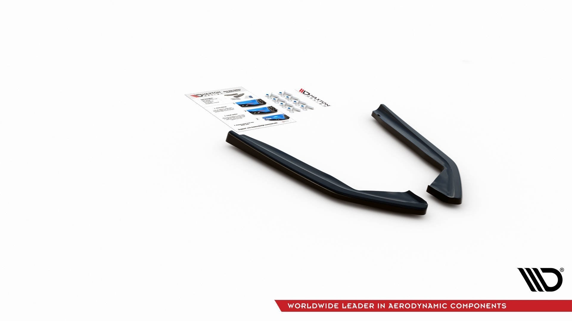 Splitters laterales traseros V.2 Honda Accord Mk7 Type-S