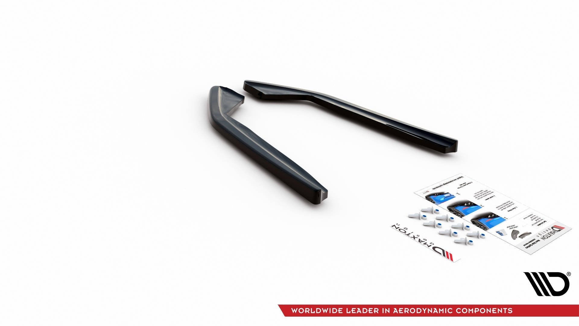 Splitters laterales traseros V.2 Honda Accord Mk7 Type-S