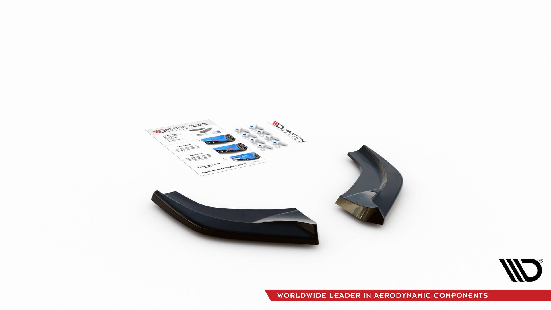 Splitters laterales traseros V.2 Hyundai I30 N Hatchback Mk3 Facelift