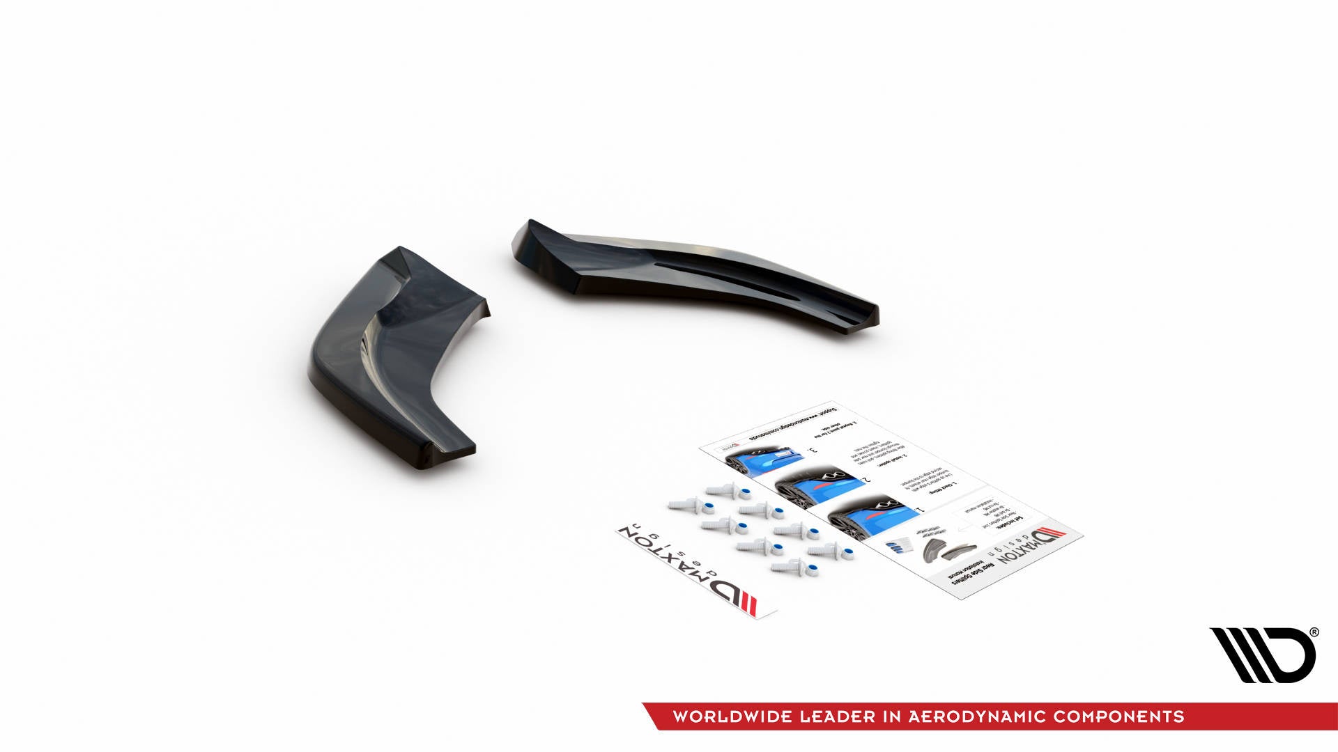 Splitters laterales traseros V.2 Hyundai I30 N Hatchback Mk3 Facelift