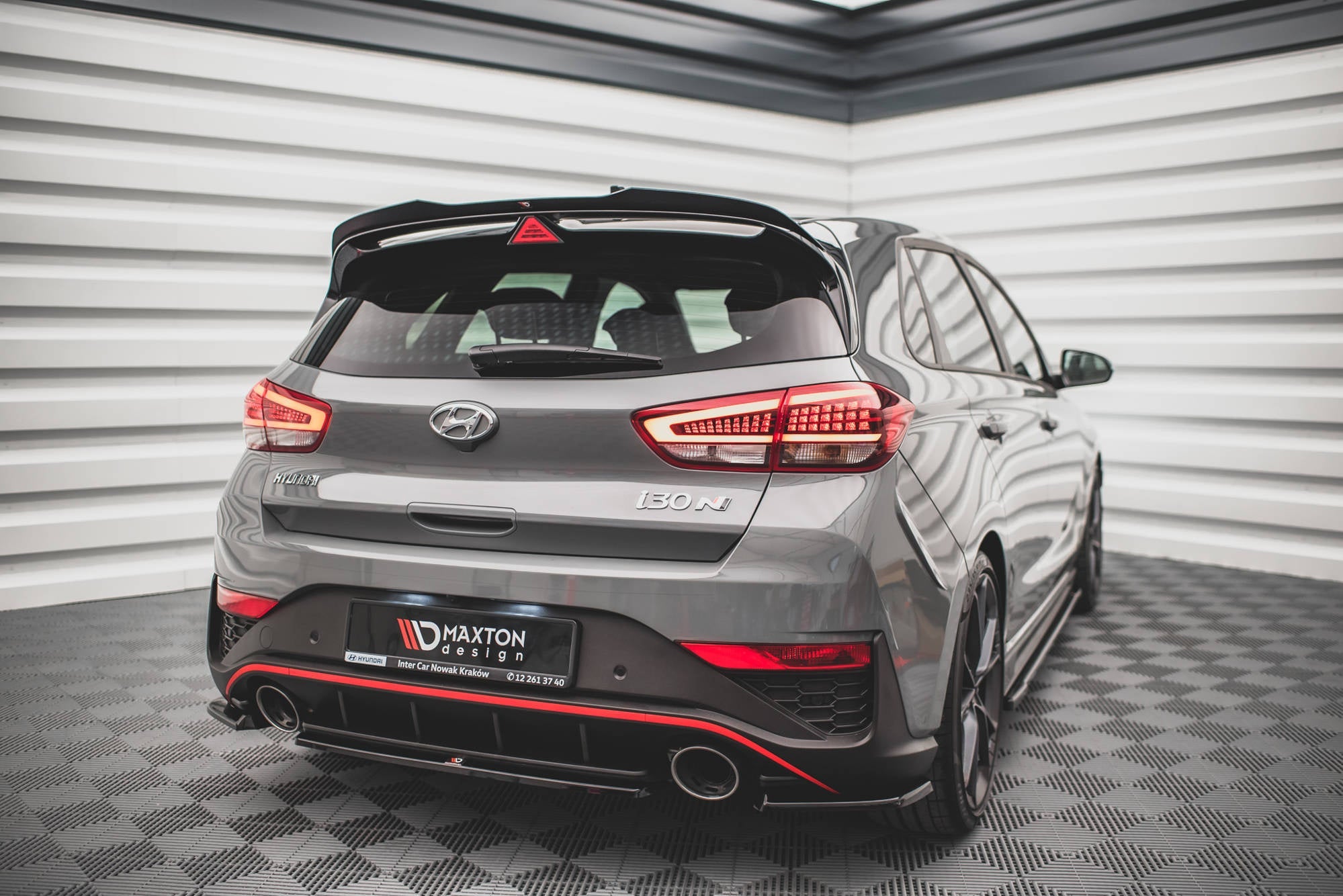 Splitters laterales traseros V.2 Hyundai I30 N Hatchback Mk3 Facelift
