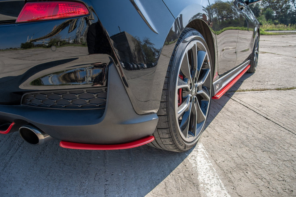 Splitters laterales traseros V.2 Hyundai I30 N Mk3 Hatchback