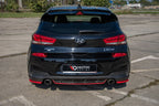 Splitters laterales traseros V.2 Hyundai I30 N Mk3 Hatchback