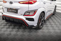 Splitters laterales traseros V.2 Hyundai Kona N Mk1