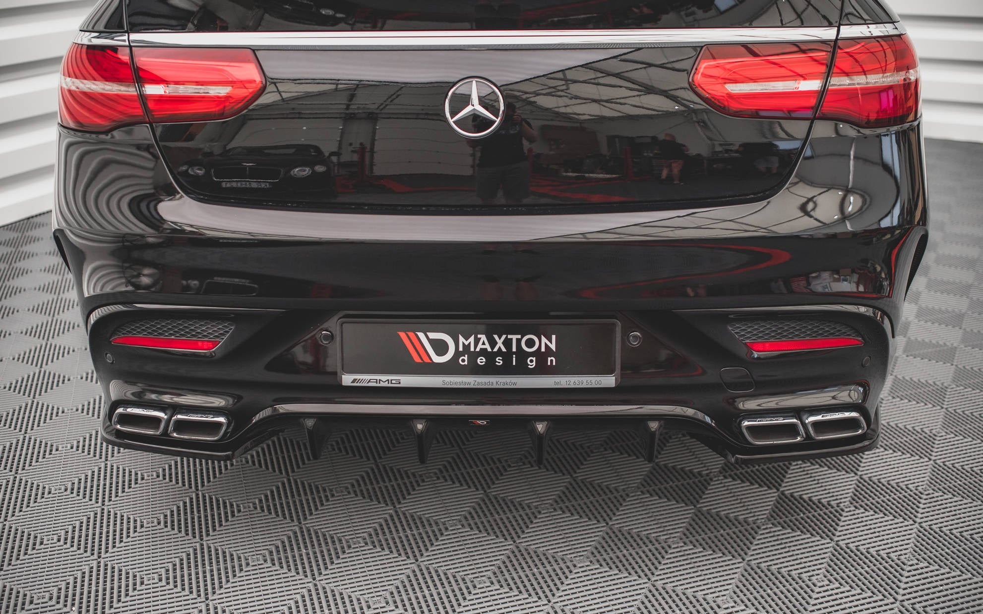 Splitters laterales traseros V.2 Mercedes-Benz GLE Coupé 63 AMG C292