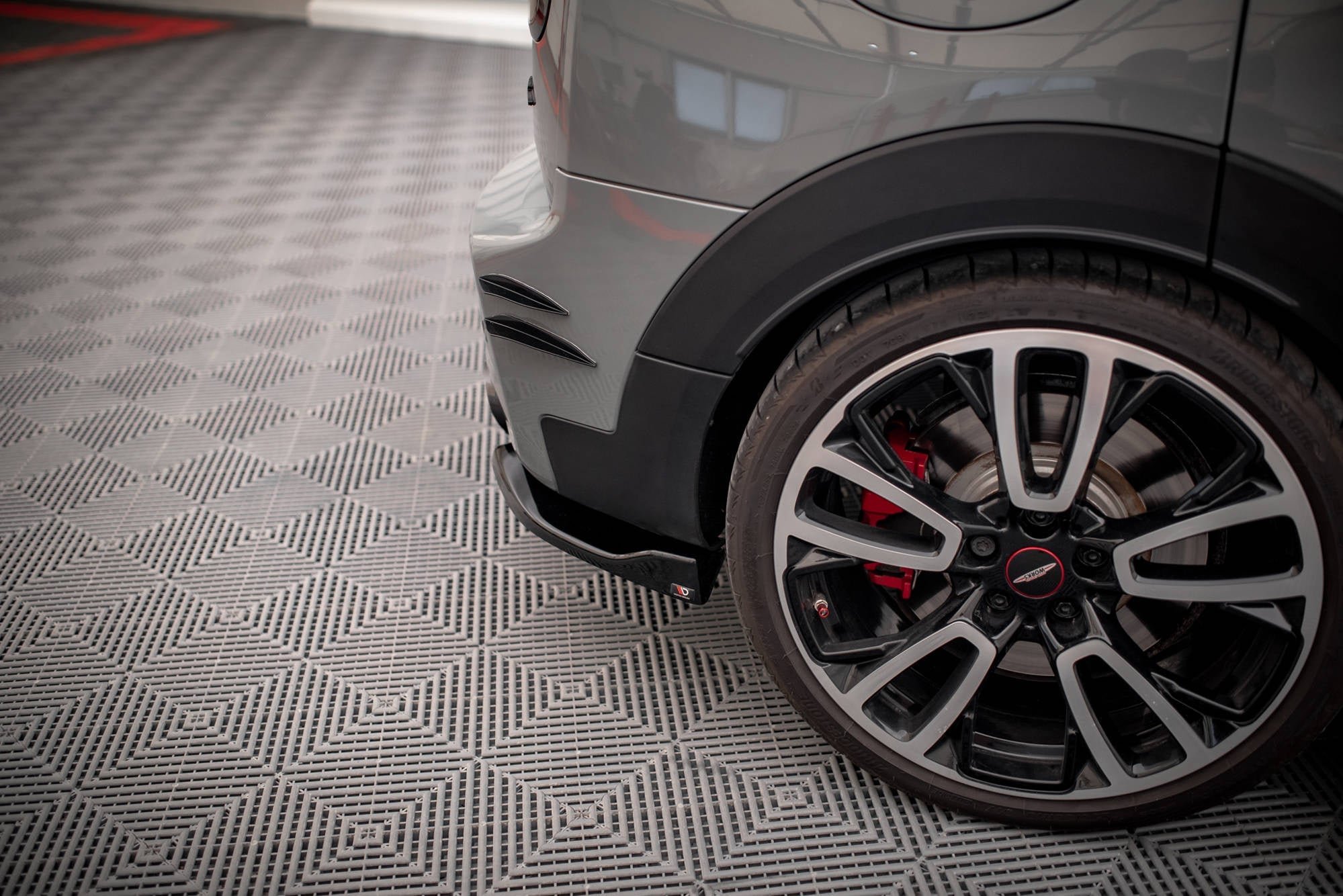Splitters laterales traseros V.2 Mini Cooper Clubman John Cooper Works F54 Facelift