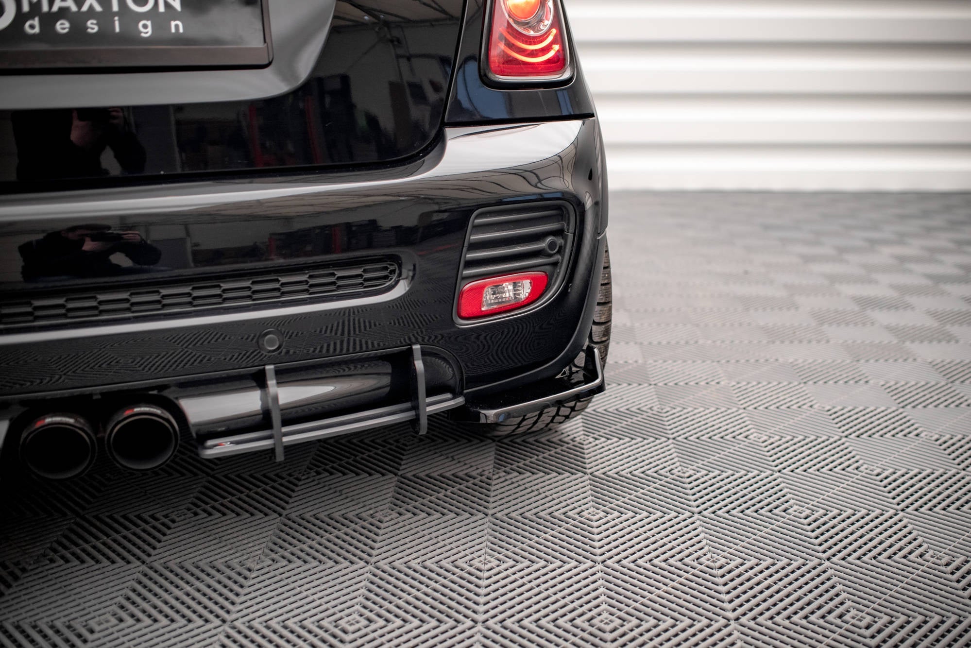 Splitters laterales traseros V.2 Mini Cooper John Cooper Works R56