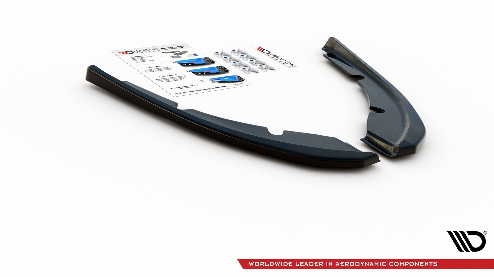 Splitters laterales traseros V.2 Peugeot 308 SW Mk2