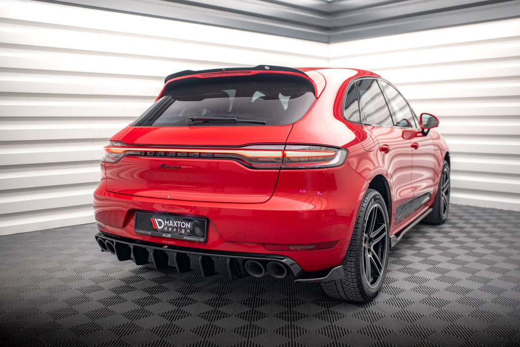 Splitters laterales traseros V.2 Porsche Macan GTS / Sport Design Mk1 Facelift