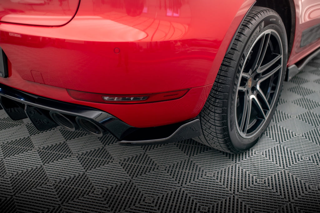 Splitters laterales traseros V.2 Porsche Macan GTS / Sport Design Mk1 Facelift