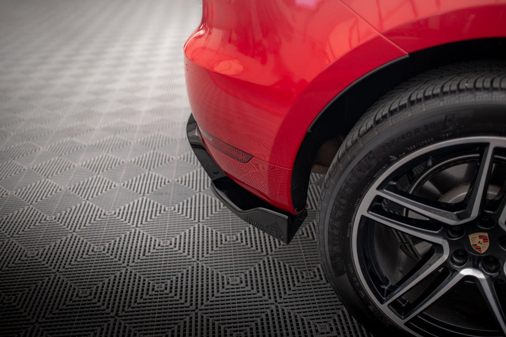 Splitters laterales traseros V.2 Porsche Macan GTS / Sport Design Mk1 Facelift
